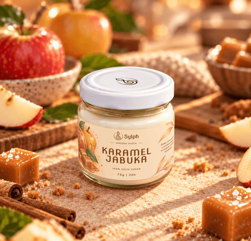 Karamel Jabuka 75g, zatvorena tegla