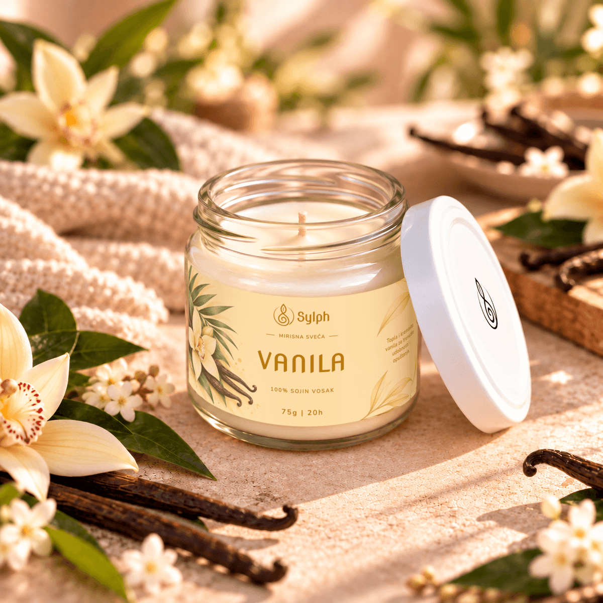 Vanila 75g, otvorena tegla